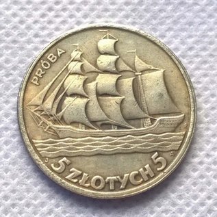 5 złotych pln moneta 1936