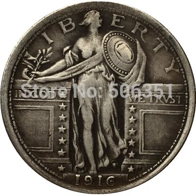 standing liberty quarter moneta aliexpress